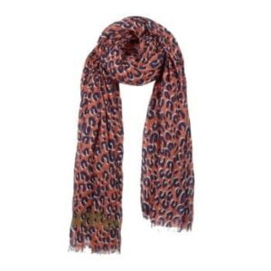 Leopard Stole M74905 Chili Red