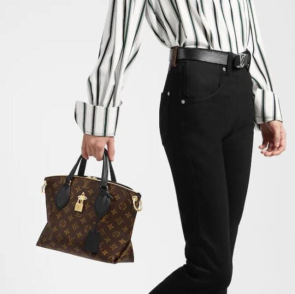 FLOWER ZIPPED TOTE PM M44351 - Image 7