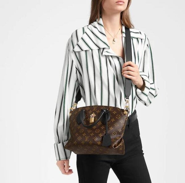 FLOWER ZIPPED TOTE PM M44351 - Image 6