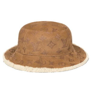 Monogram Shearling Hat Brown M76577