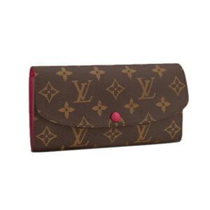 M60697 Emilie wallet Brown Pink