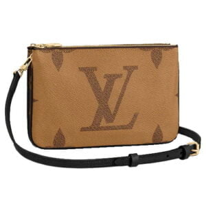 M69203 Double Zip Pochette Handbag