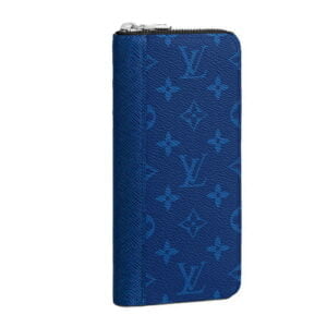 M30447 Zippy Vertical Cobalt Wallet