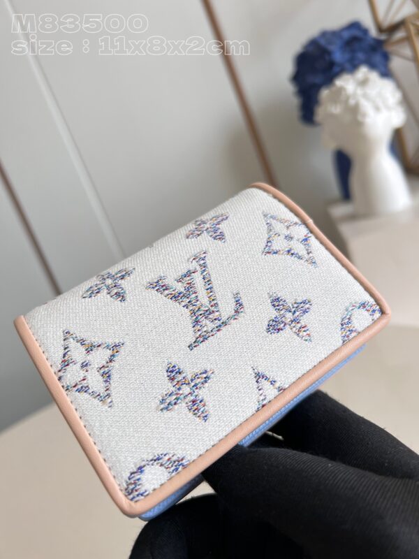 LV White Lou Wallet M83500