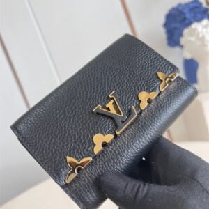 Louis Vuitton Capuchines Wallet Black M82764 